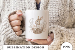 Watercolor Easter Bunny png Product Image 2