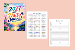 2027 My Daily Journal | Daily Planner, Productivity Product Image 2