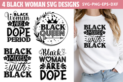 Black Woman SVG Product Image 1
