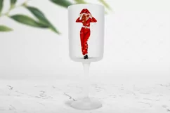 Cosy Christmas Girls Sublimation Design |7 PNG Files 300 DPI Product Image 4
