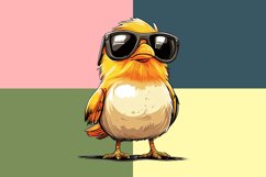 Sunglass Bird Art Print Product Image 3