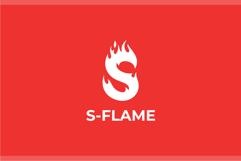 Letter S Flame Logo Design Vector Product Image 2