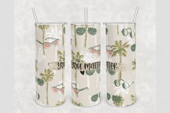 You Metter Retro Summer 20 oz tumbler sublimation design Product Image 1