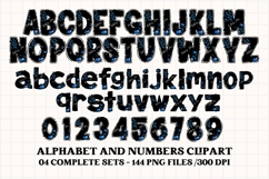 Father’s Day Alphabet clipart, father’s day letters doodle Product Image 2