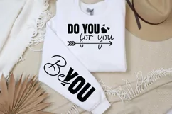 Be you do you for you Sleeve SVG PNG Product Image 2