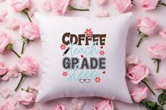 Coffee teach grade sleep SVG Product Image 2
