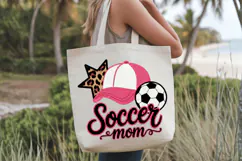 Soccer Mom PNG Sublimation | Soccer PNG Design Product Image 3