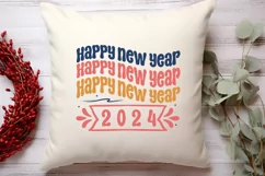 Happy new year 2024 SVG, Happy New Year SVG Product Image 2