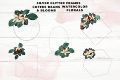 Watercolor Silver Glitter Frame Product Image 2