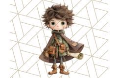 Fairy Tale Clipart PNG Magical Dress-Up Characters Product Image 2