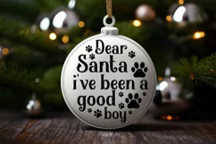 Dear santa i've been a good boy SVG, Christmas SVG Product Image 2