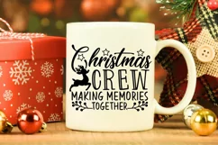 Christmas Crew Making Memories Together Svg, Family Svg. Product Image 6