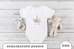 Watercolor Cute Unicorn png Product Image 2
