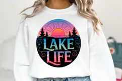 Lake Life Design | Svg Cut Files | Shirt Svg Product Image 1