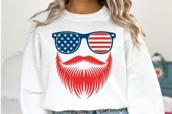 Man with Red Beared svg | 4th of july Svg | Shirt Svg Product Image 2
