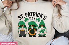 St. Patrick s Day PNG, St Patricks Day Gnome Sublim Product Image 3