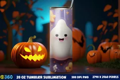 Halloween Tumbler Sublimation Wraps, Tumbler Halloween Product Image 2