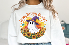 Happy Birthday Ghostie Svg | Halloween Svg | Shirt Svg Product Image 1