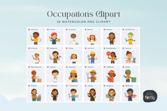 Occupations Cliparts Bundle Product Image 2