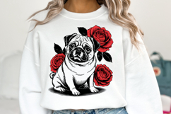 Pug svg Design | Svg Cut Files | Shirt Svg Product Image 2