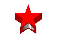 Star, Straw Topper STL File for 3D Printing. Product Image 3
