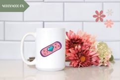 Hand Drawn Plaster Illustration, Cartoon Plaster PNG Product Image 2