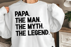 The Man The Myth Daddy The Legend SVG Product Image 2