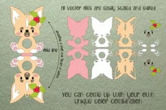 Chihuahua Dog | Candy Holder Template| Christmas Orname Product Image 2