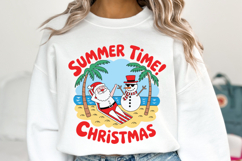Summer Time Christmas Svg | Christmas Svg | Shirt Svg Product Image 1