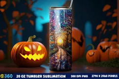 Halloween Tumbler Sublimation Wraps, Tumbler Halloween Product Image 2