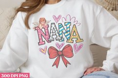 Nana PNG, Valentine Mama coquette Sublimation PNG Product Image 1