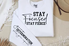 your determination sets you apart Sleeve SVG PNG Product Image 2