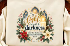 4 Christian Christmas PNG Designs, 4 Bible Verse Christmas P Product Image 2