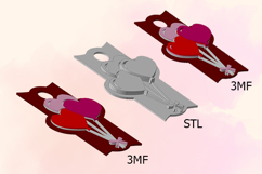 Ballons, 40 OZ Tumbler, STL/3MF files for 3D Printing Product Image 2