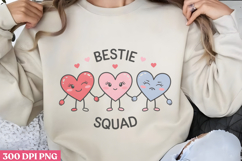 Bestie squad PNG, True Friendship Sublimation Product Image 1