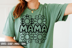 Mama T-shirt Design SVG - Mother&#039;s day SVG Product Image 2