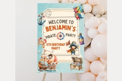 Baby Shower Welcome Sign Template 202 Product Image 1