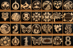 Mega Laser Cut SVG Bundle, Laser Cut SVG Big Bundle Product Image 2