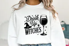 Drink Up Witches Svg | Halloween Svg | Shirt Svg Product Image 1