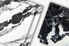 Black White Marble Digital Paper Product Image 2