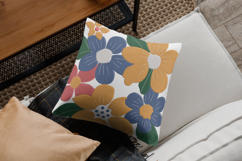 Colorful Mixed Floral Embroidery Design Product Image 2