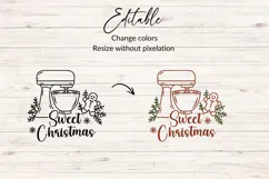 Christmas Kitchen SVG, Christmas Baking SVG, Holiday svg Product Image 2