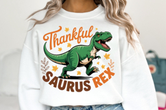 Thankful Saurus Rex Svg | Thanksgiving Svg | Shirt Svg Product Image 1