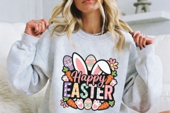 Happy Easter Bunny Pastel Design Product Image 2