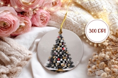 Christmas Ornament Sublimation, Christmas Tree Ornament PNG Product Image 2