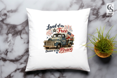 Patriotic USA Clipart PNG Sublimation Designs Product Image 2