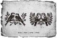 Bird Silhouette Vector Collection Product Image 2