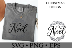 Noel Svg | Christmas svg | Shirt Svg Product Image 3