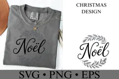 Noel Svg | Christmas svg | Shirt Svg Product Image 3