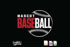 Custom Baseball Mascot SVG PNG EPS: Personalized Team Shirt Product Image 2
